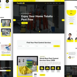 PestKit – Pest Control Website Template