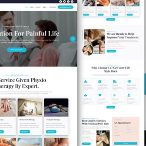 Terapia – Physical Therapy Website Template