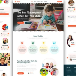 Kider – Preschool Website Template